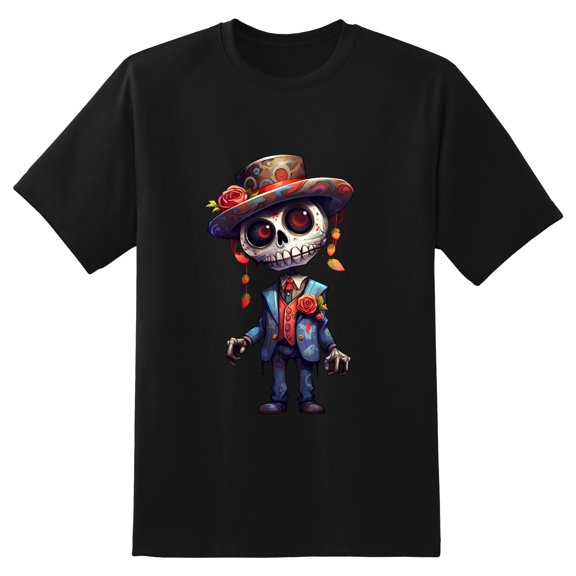 Men's Graphic TeeSkull Letter Print T-Shirts Round Neck Short Sleeves Sizes XS-5XL Summer Daily Casual Tops