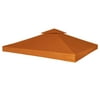Charmma Gazebo Cover Canopy Replacement 9.14 oz/yd² Orange 10'x10'