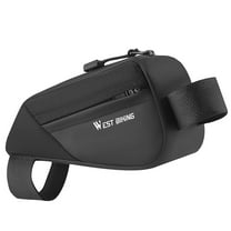 WEST BIKING Bike Bag 0.5L Front Frame Bag 3D Shape Bike Parcel Bag Road Trip Riding Equipment