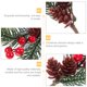 thumbnail image 4 of 4pcs Decoraciones de Navidad Lifelike Berry Ramas Ornamentos para el hogar (color surtido), 4 of 5