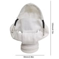 thumbnail image 4 of 【Blanco】Cubierta cambios cubierta universal para cambios divertida sudadera con capucha adecuada para cambios protectora cambios coche 4 7 pulgadas (G-1 unidad), 4 of 4