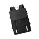 thumbnail image 1 of Mochila de compras con bolsillo exterior y correas para el hombro negro, 1 of 8