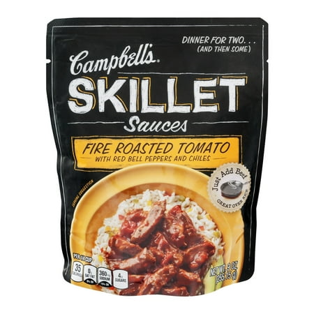 Campbell's Skillet Sauces Fire Roasted Tomato, 9.0 OZ