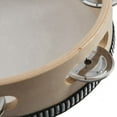 thumbnail image 4 of 2 Pcs 6 Inches Early Education Teaching Aids Hand Tambourine Children Percussion Tambourine Dance Hand Drum with 4 Bells, 4 of 5