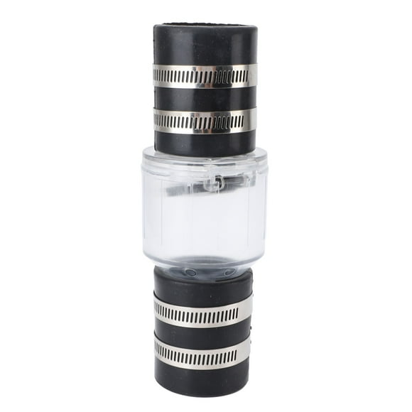Silent Sump Pump Check Valve Spring Loaded Flapper Easy Installation Leakproof ABS Material for Sump Pump System