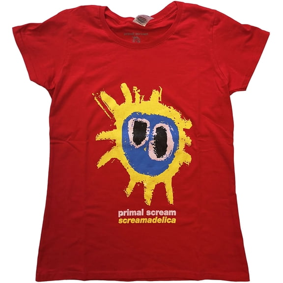 Primal Scream Ladies T-Shirt: Screamadelica (Large)