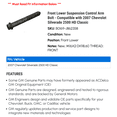 thumbnail image 2 of Front Lower Suspension Control Arm Bolt - Compatible with 2007 Chevrolet Silverado 2500 HD Classic - AC Delco, 2 of 2