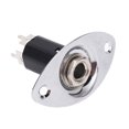 thumbnail image 1 of Electric Guitar Jack Plate, Easy To Install Guitar Jackplate Socket 6.35mm  For Replacement, 1 of 8