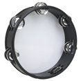 thumbnail image 4 of Tambor Mano Pandereta WDOplteas 8/10 Instrumento Percusión Con Cascabeles Doble, 4 of 9
