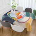 thumbnail image 2 of Yayeee Tablecloths 54" x 54" Rectangle Wrinkle Resistant Party Table Cover, Goldfish Bowl, 2 of 8