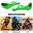 thumbnail image 3 of 1 Par de Paramanos para Motocicleta Unique Bargains Verde 7/8' Manillar 1 1/8', 3 of 7