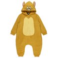 thumbnail image 5 of Tom and Jerry Union Suit Jerry the Mouse Toddler Kids Kigurumi Hooded One Piece Pajama for Boys Girls, 5 of 6