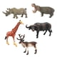 thumbnail image 2 of Juego de 5 figuras de animales para decoración del hogar, regalo de cumpleaños Estilo B, 2 of 9