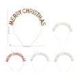 thumbnail image 2 of Sonducket Diadema navideña para el cabello decorativa de temporada, tocado de Navidad, decoración de ambientes de fiesta temática, fotografía de Accesorio para el cabello Oro rosa Sonducket AP012793-05B, 2 of 6