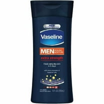 Vaseline Mens Extra Strength Lotion 10 Ounce (295Ml) (3 Pack) Packaging May Vary