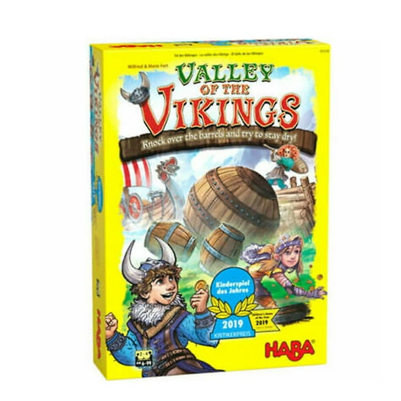 Haba Games Valley Of The Vikings Childrens Board Game Two to Four Players