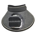 thumbnail image 4 of Solar Powered Wide Brim Ventilated Sun Hat With Built In Fan for Outdoor Summer Activities, 4 of 5