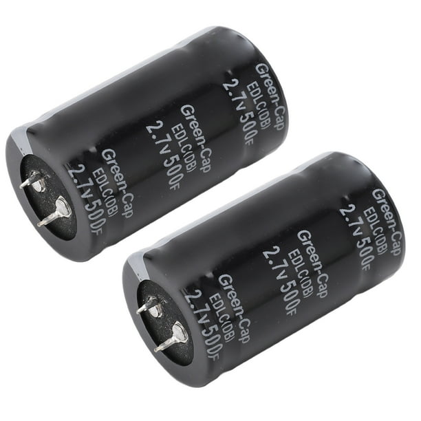 Super Capacitors, Farad Capacitor 2Pcs For Automotive
