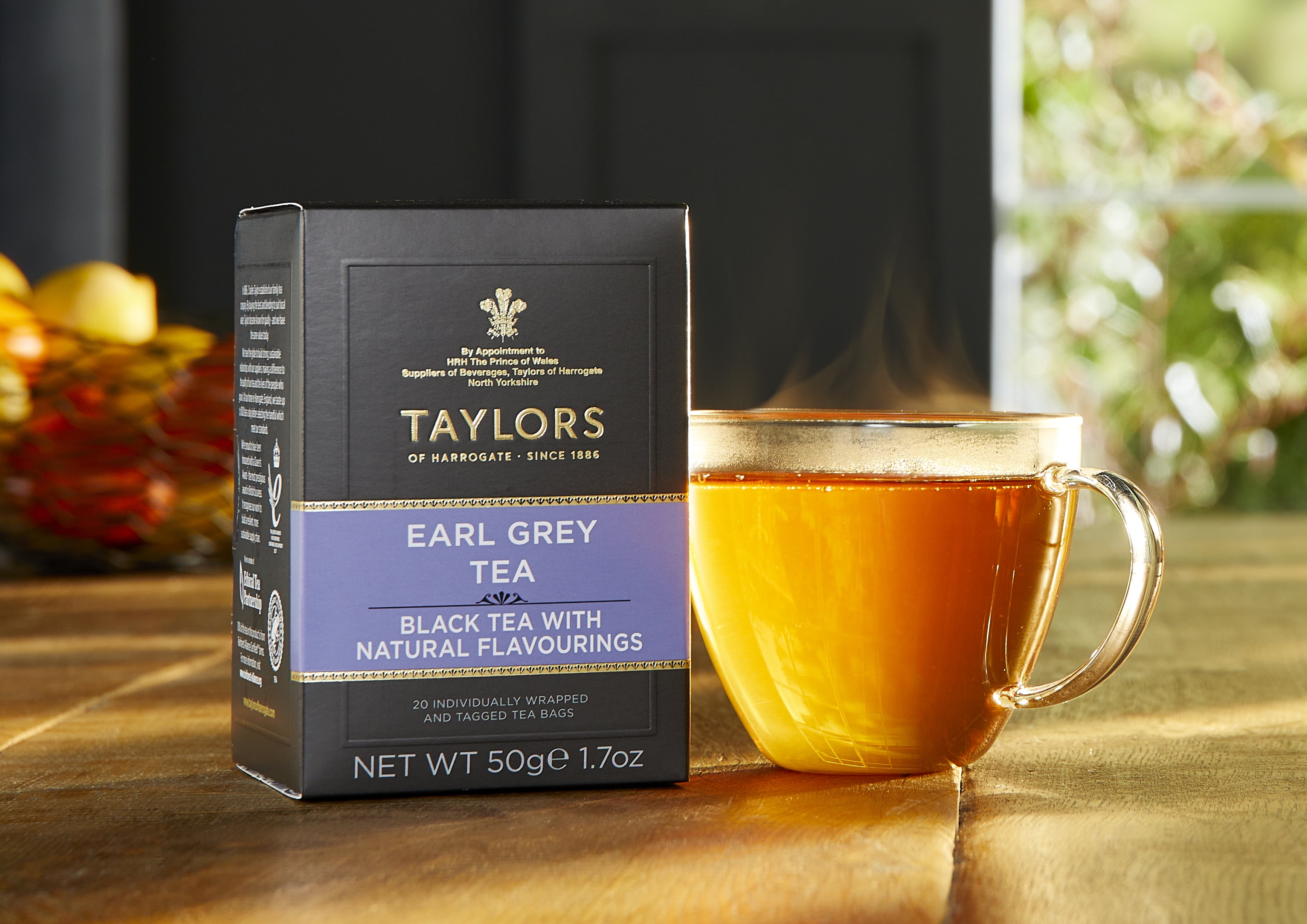 (6 pack) Taylors of Harrogate Earl Grey Tea, 20 Tea Bags