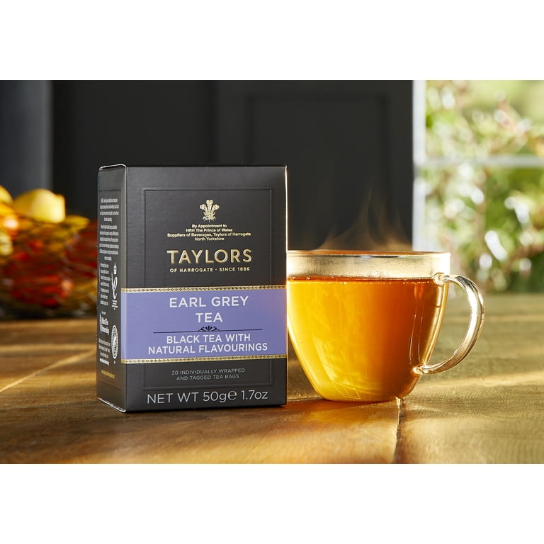 6 pack) Taylors of Harrogate Earl Grey Tea, 20 Tea Bags - Walmart.com