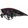 thumbnail image 4 of Halogen Tail Light For 2013-2015 Mazda CX-9 Left Outer Clear/Red Lens w/ Bulbs, 4 of 5