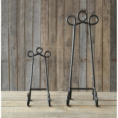 - 3R Studios Traditional Scrolled 24H in. Metal Book/Photo Easel
