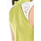 thumbnail image 4 of Blusa con detalle de encaje Roman Fashion /Juvenil, 8040 (Lima) verde lima CH, 4 of 6