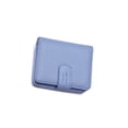 thumbnail image 1 of Sonducket Cartera de cuero para mujer, tarjetero, tienda de viajes, recibos, monedas, billetes, monedero de almacenamiento, regalo de bolsillo portátil Carteras Azul Sonducket AP011561-01, 1 of 6