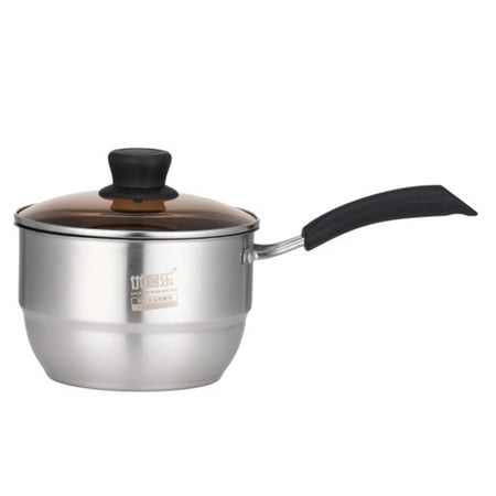 

Stainless Steel pot Home Soup Pot Kitchen Milk Cooking Multi-purpose Cookware