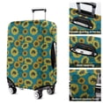 thumbnail image 5 of Blue Yellow Sunflower Pattern Luggage Cover Fashion Suitcase Cover Baggage Covers Fit 25-28 Inch Luggage (Go Travel), 5 of 5
