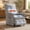 Beige, variant on IINNOVZBOM Power Recliner Chair with Heat & Massage, Reclining Sofa with Remote Control and 3 Side Pockets, Easy Assembly Sleeper for Living Room