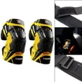 thumbnail image 1 of 2x K01-3 Motorcycle Knee Pads, Shock Resistant Knee for Motocross Racing Reflective Yellow, 1 of 10