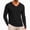 Black, variant on XuJwPNcy Men's T Shirts Long Sleeve Tops with Thumbhole Soft Casual V Neck Basic Tee(White,X-Large)
