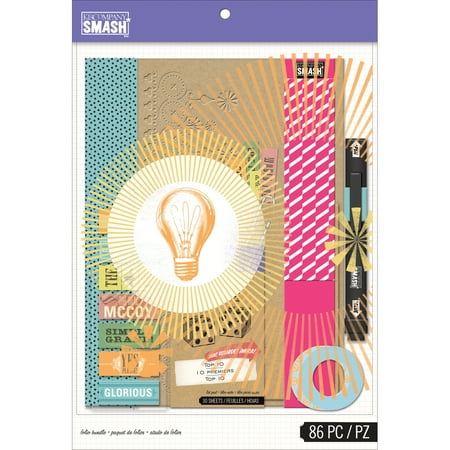 K & Company SMASH Blue Folio Bundle-86pcs
