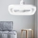 thumbnail image 4 of Nueva bombilla LED E27, luz circular con boca de rosca, protección para los ojos, ahorro de energía, luz LED acrílica con boca de rosca, luz de techo, 4 of 8