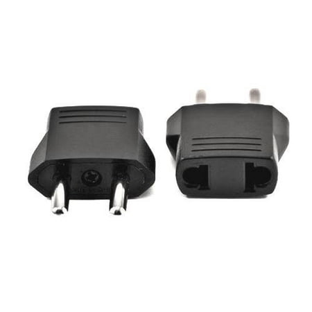 - VCT VP-3 USA to India Plug Adapter for Travel to Asia, Round Pins