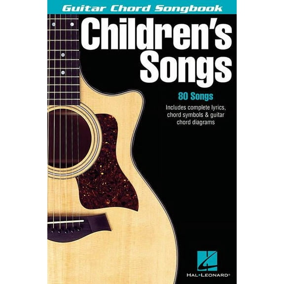 Guitar Chord Songbooks Children's Songs: Guitar Chord Songbook, (Paperback)