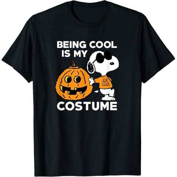 Snoopy Cool Halloween Tee – Peanuts-Inspired Costume Style Cartoon Shirt
