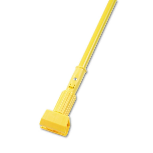 Boardwalk Plastic Jaws Mop Handle for 5 Wide Mop Heads, 60" Aluminum