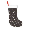 thumbnail image 2 of Balery Funny Chicken Pattern Christmas Stockings with Initials, 18" Large Knit Christmas Stocking,Xmas Stocking for Kids, Holiday and Family Stocking, 2 of 7