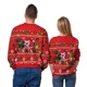 thumbnail image 4 of Suéteres navideños para hombre, suéteres navideños con renos, estampado 3D, cuello redondo, ropa para parejas, sudaderas para fiestas navideñas, 4 of 5