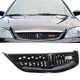 Type R Style Black Front Grill For 2001-2003 Honda Civic Sedan Or Coupe