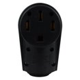 thumbnail image 2 of Hughes Auto Power Cord Plug End 50ASOCKET Replacement Plug; 50 Amps; Female Ends; With Plug Head Handle Grip; Black, 2 of 5