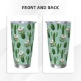 thumbnail image 2 of Colorful Paw Tumbler 20oz Dog Paws Stainless Steel Insulated Tumblers with Lid and Straw Animal Travel Coffee Mug Tea Wine Cups Water Bottle Gifts for Women Dog Lovers, 2 of 6