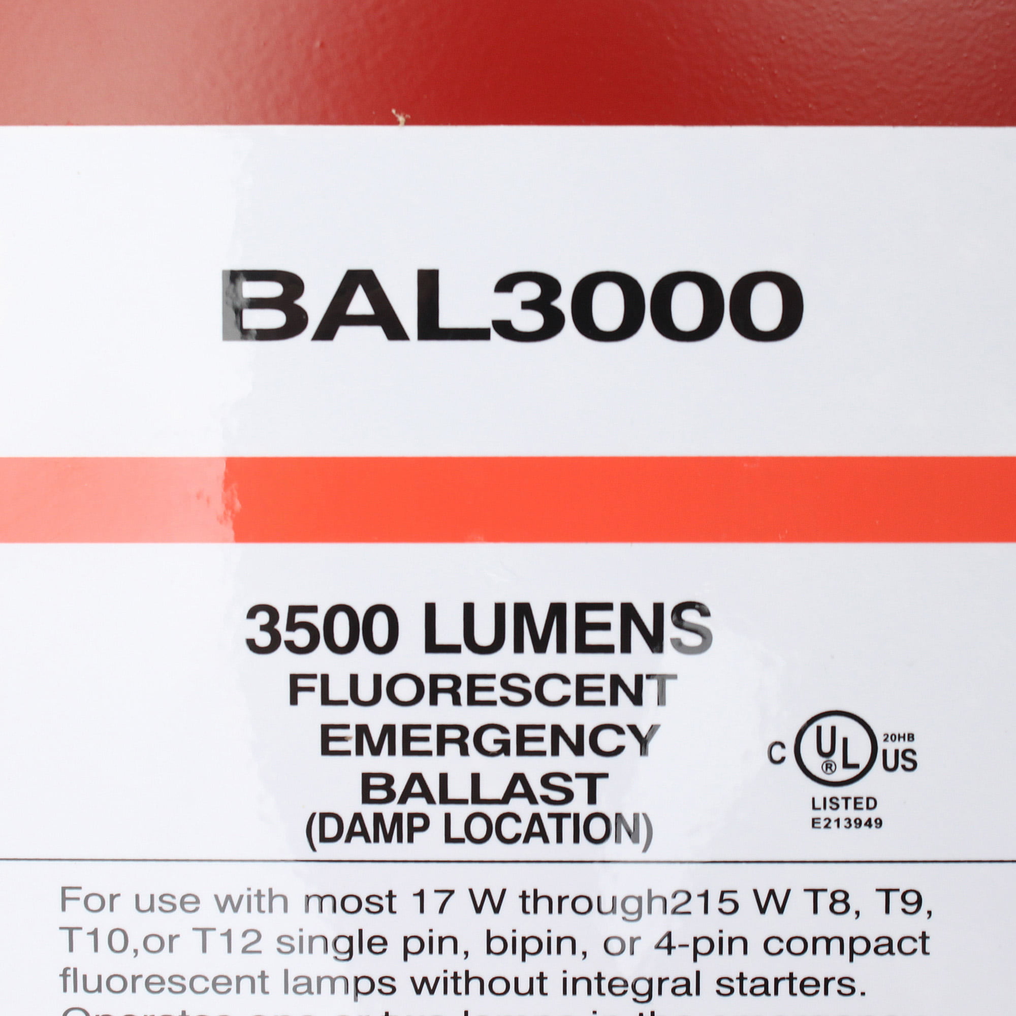 215W 3000 Lumens 120/277V EELP EB3000 Fluorescent Emergency Ballast