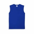 thumbnail image 4 of Men’s Gym Muscle Tank Top 3 Pack Crewneck Sleeveless Workout Top Cotton T-Shirt, 4 of 4