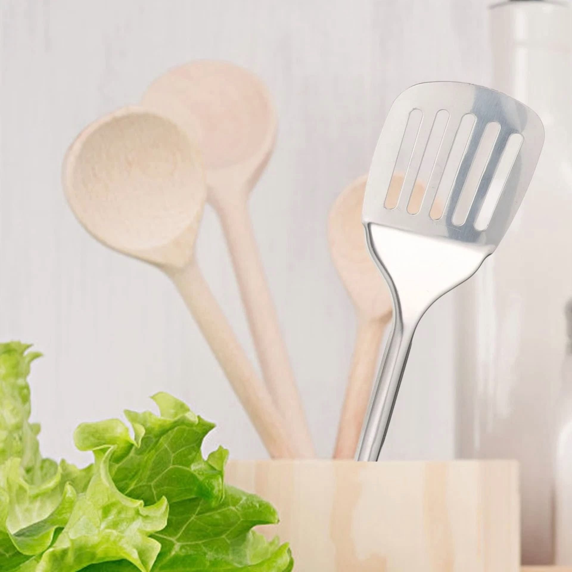KNACK - Kitchen Set Baby Metal Utensils Stainless Steel Spoons For Cooking
