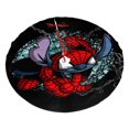 thumbnail image 1 of Falda para árbol de Navidad con puntadas, suave y divertida, decoración navideña de granja con cuello para árbol de Navidad de 36", 1 of 4