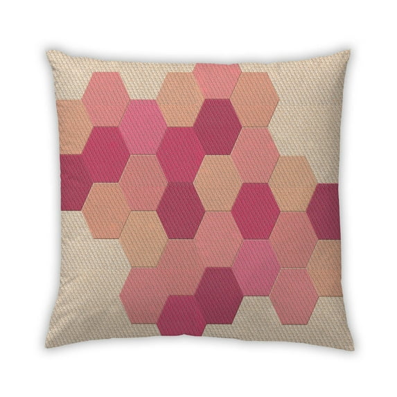 Ahgly Company Indoor Square Contemporary Throw Pillow, 18 inch by 18 inch