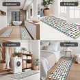 thumbnail image 5 of Colorful Skull Pattern Kitchen Rugs Sets Of 3,Kitchen Runner Rugs Non Skid Washable,Decorative Kitchen Floor Mats for Kitchen,Sink,Laundry,17"x30"+ 17"x47" + 17"x59", 5 of 6